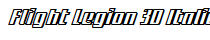 Flight Legion 3D Italic